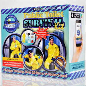 Public Toilet Survival Kit Prank Gift Box - prank-gifts-inc